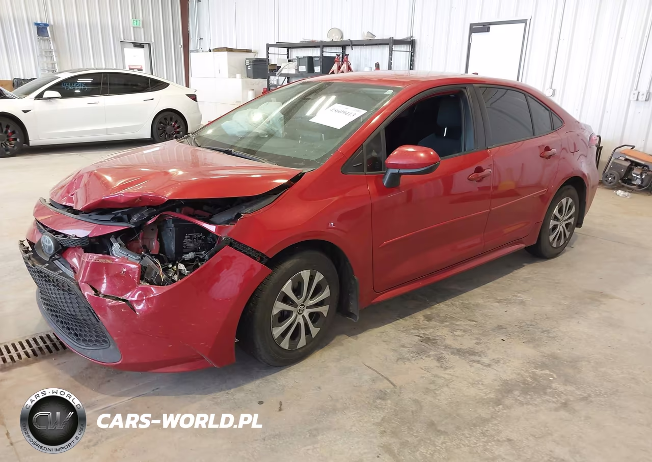 2021 Toyota Corolla Hybrid Le VIN:JTDEAMDE9MJ002460 - 2