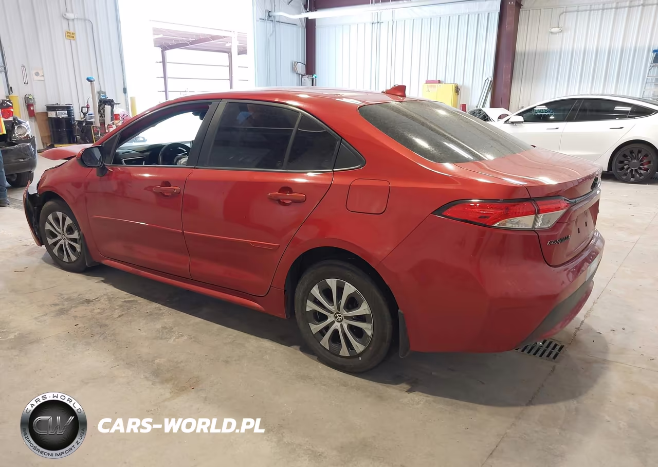 2021 Toyota Corolla Hybrid Le VIN:JTDEAMDE9MJ002460 - 3