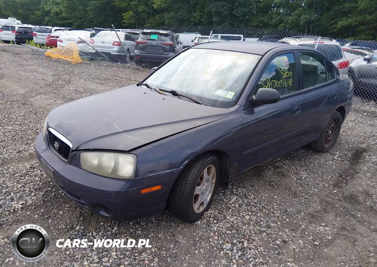 2001 Hyundai Elantra Gls VIN:KMHDN45D51U152660 - 2