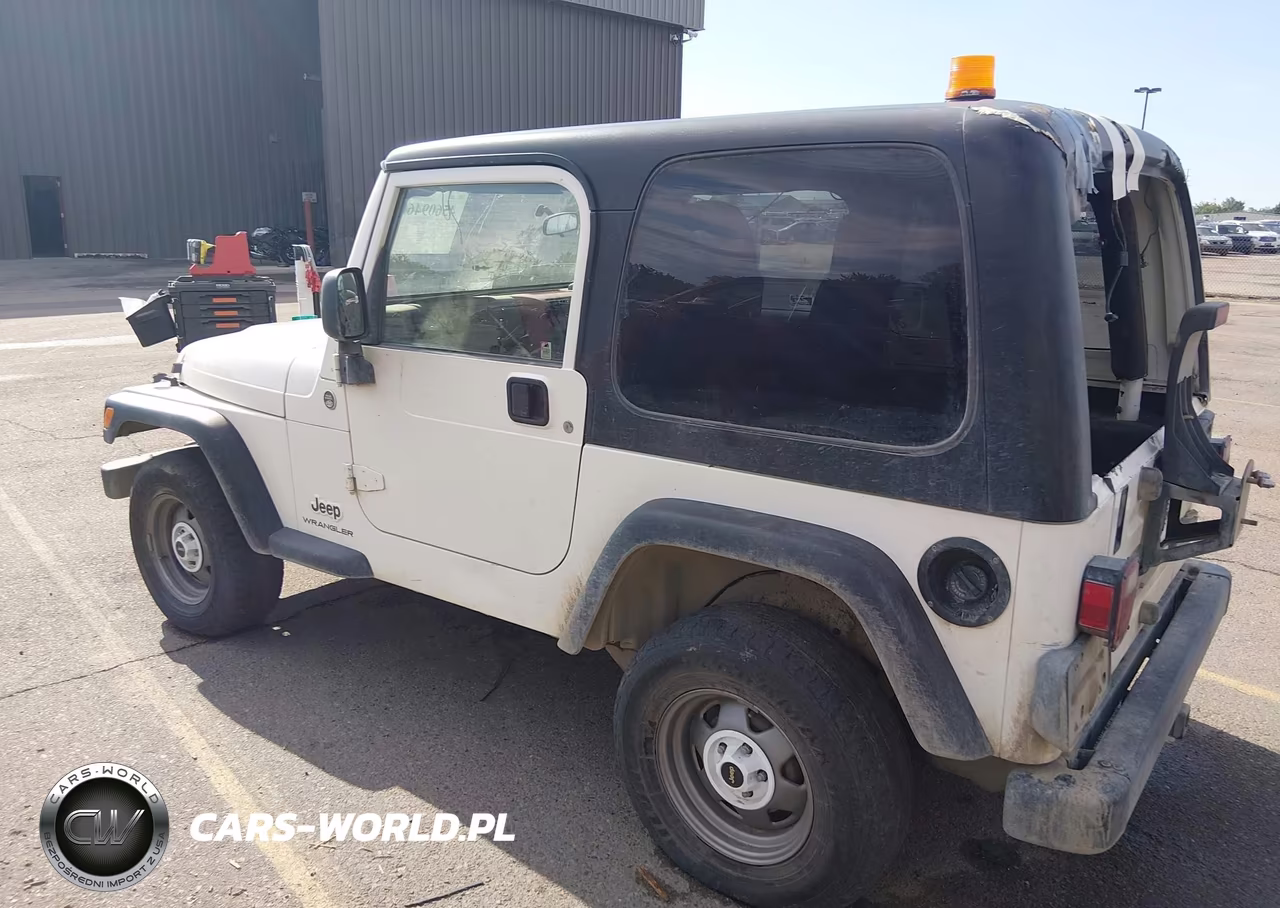 2005 Jeep Wrangler Sport Rhd VIN:1J4F449S75P356562 - 3