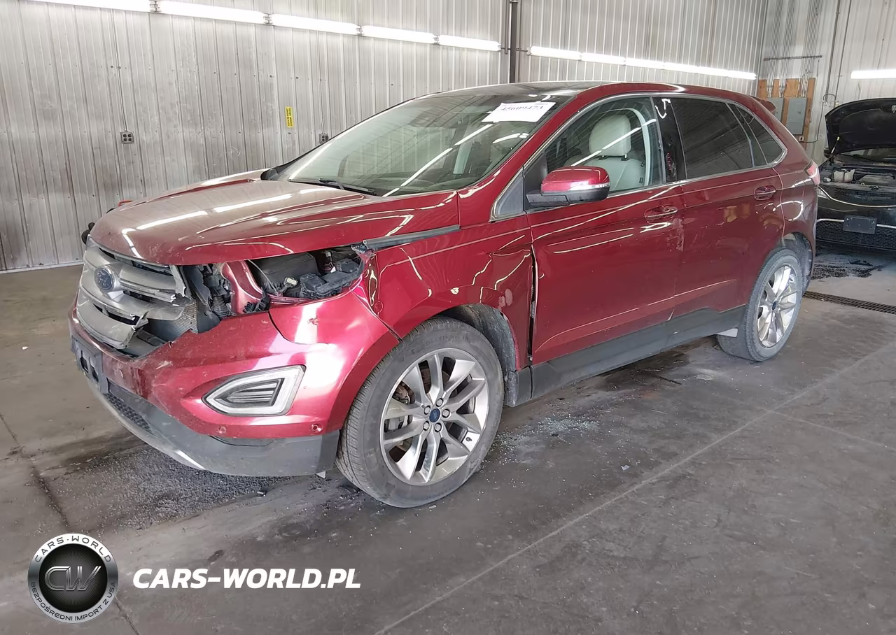 2015 Ford Edge Titanium VIN:2FMPK4K88FBC38653 - 2