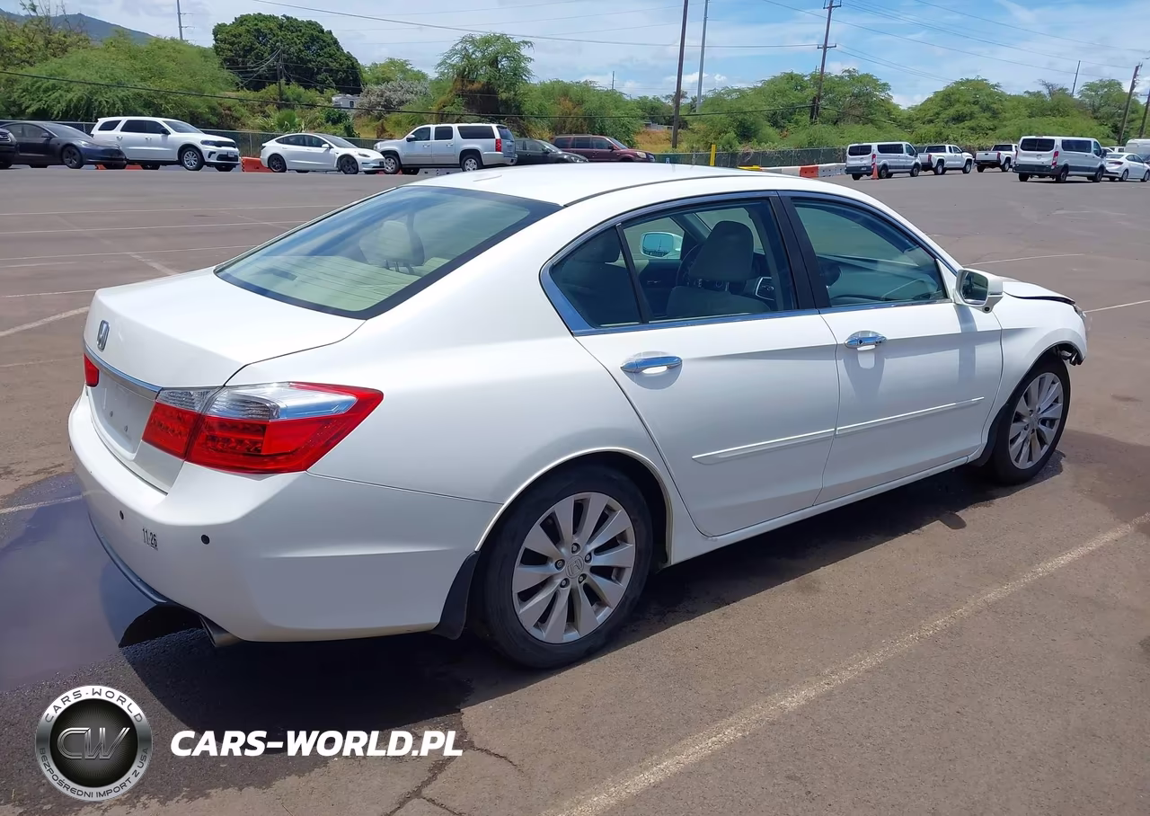 2013 Honda Accord Ex-L VIN:1HGCR2F89DA077740 - 4