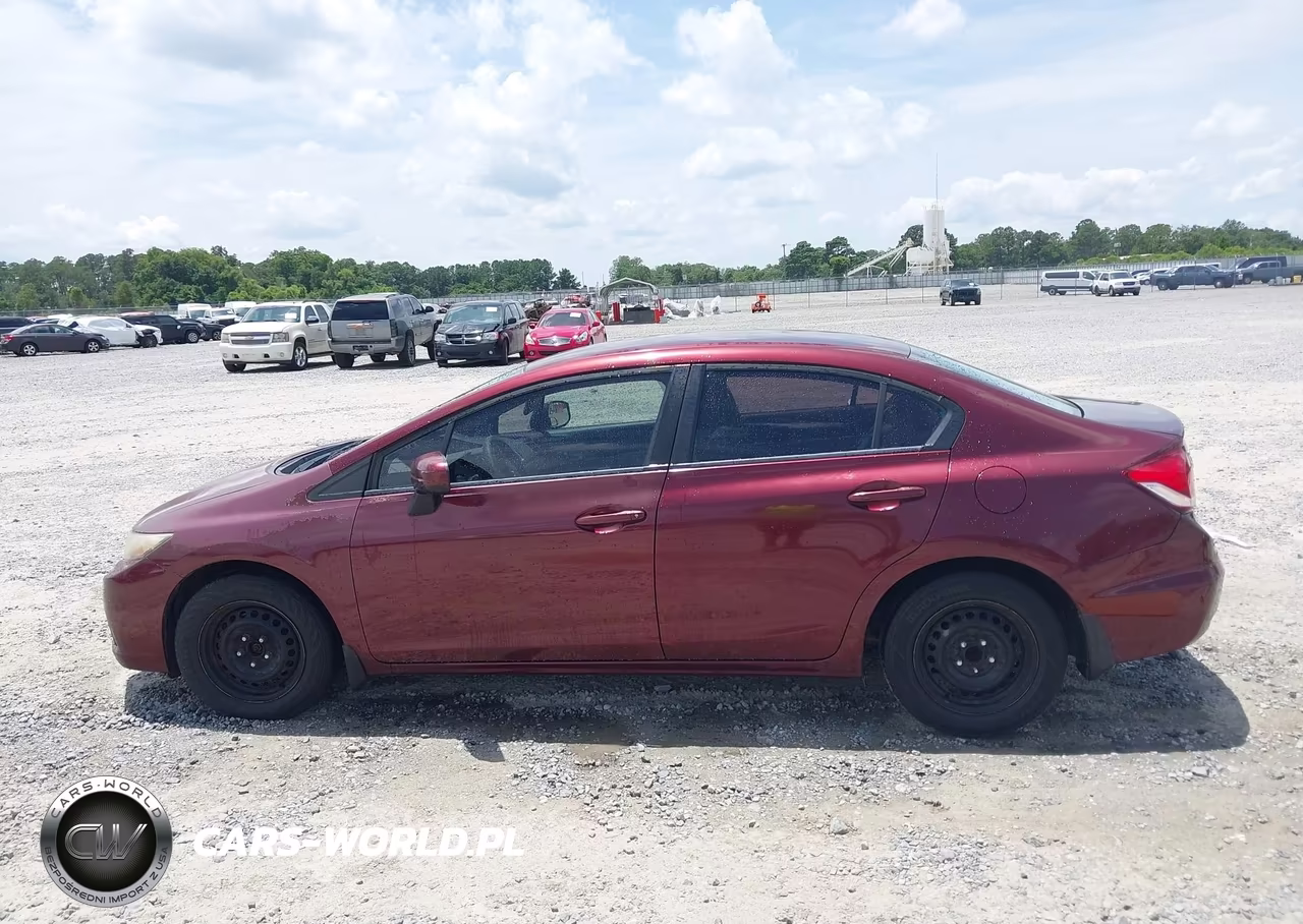 2014 Honda Civic Lx VIN:19XFB2F53EE023290 - 14