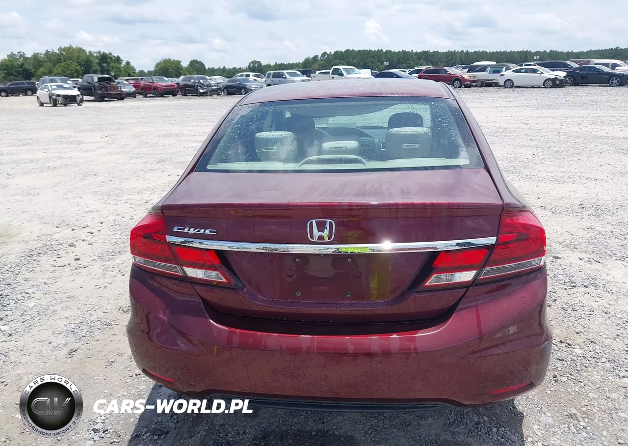2014 Honda Civic Lx VIN:19XFB2F53EE023290 - 16