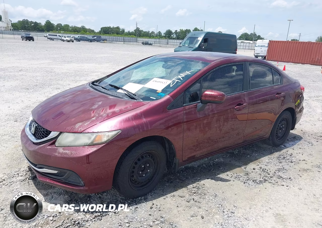 2014 Honda Civic Lx VIN:19XFB2F53EE023290 - 2