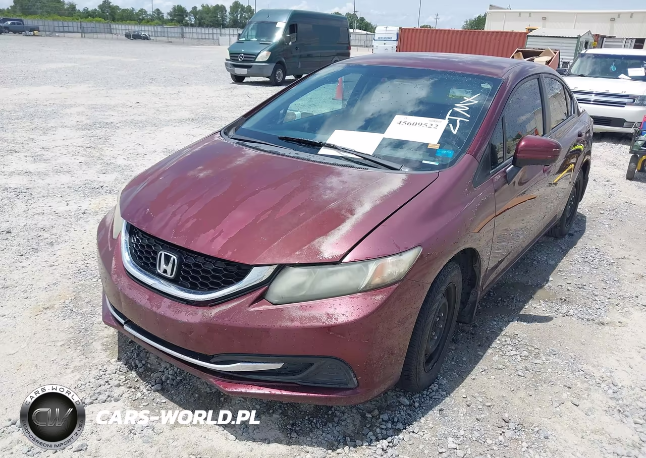 2014 Honda Civic Lx VIN:19XFB2F53EE023290 - 6