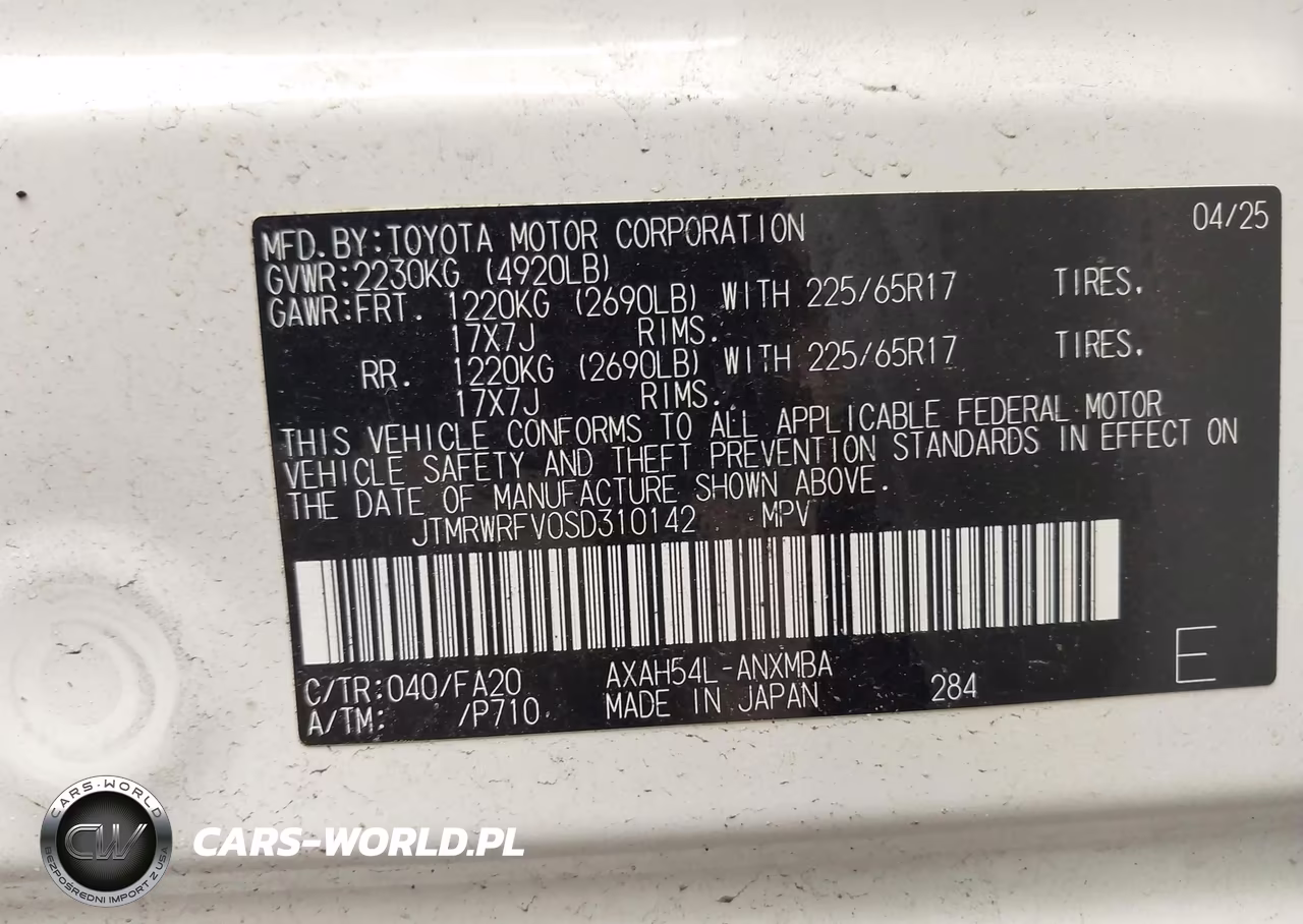 2025 Toyota Rav4 Hybrid Xle VIN:JTMRWRFV0SD310142 - 9