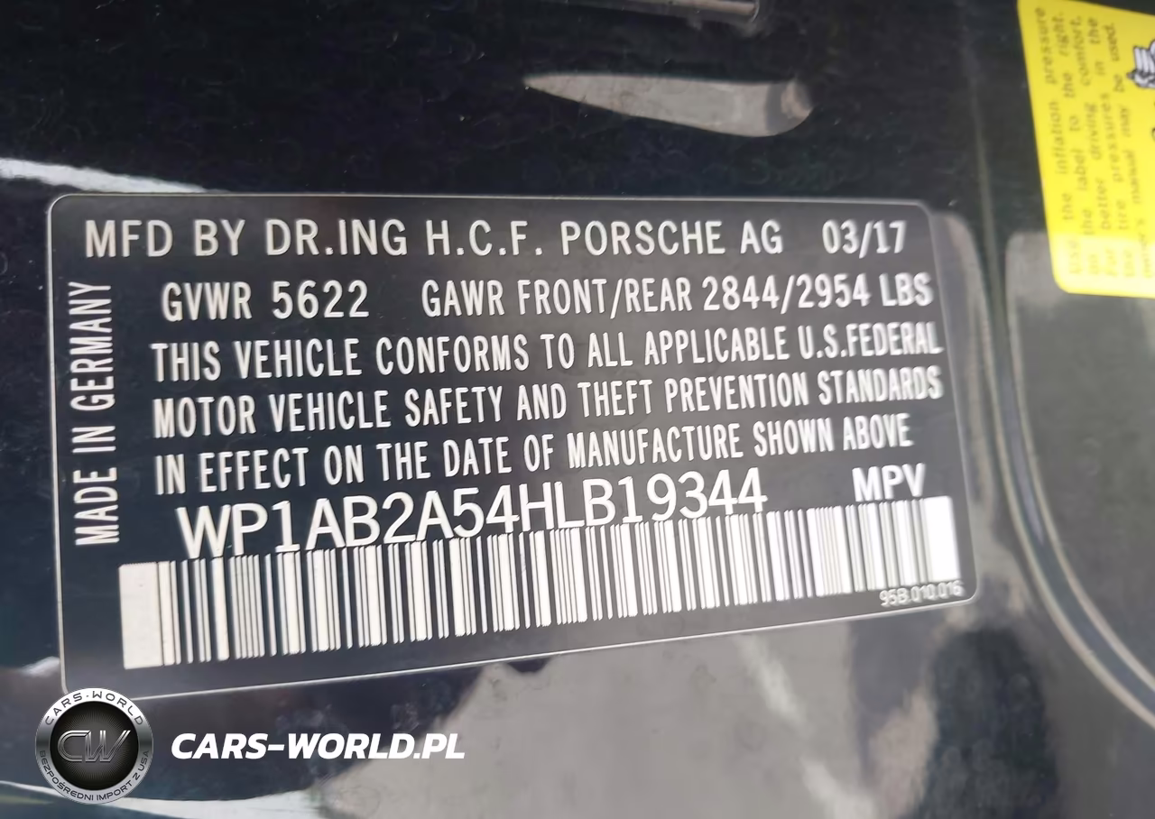 2017 Porsche Macan S VIN:WP1AB2A54HLB19344 - 9