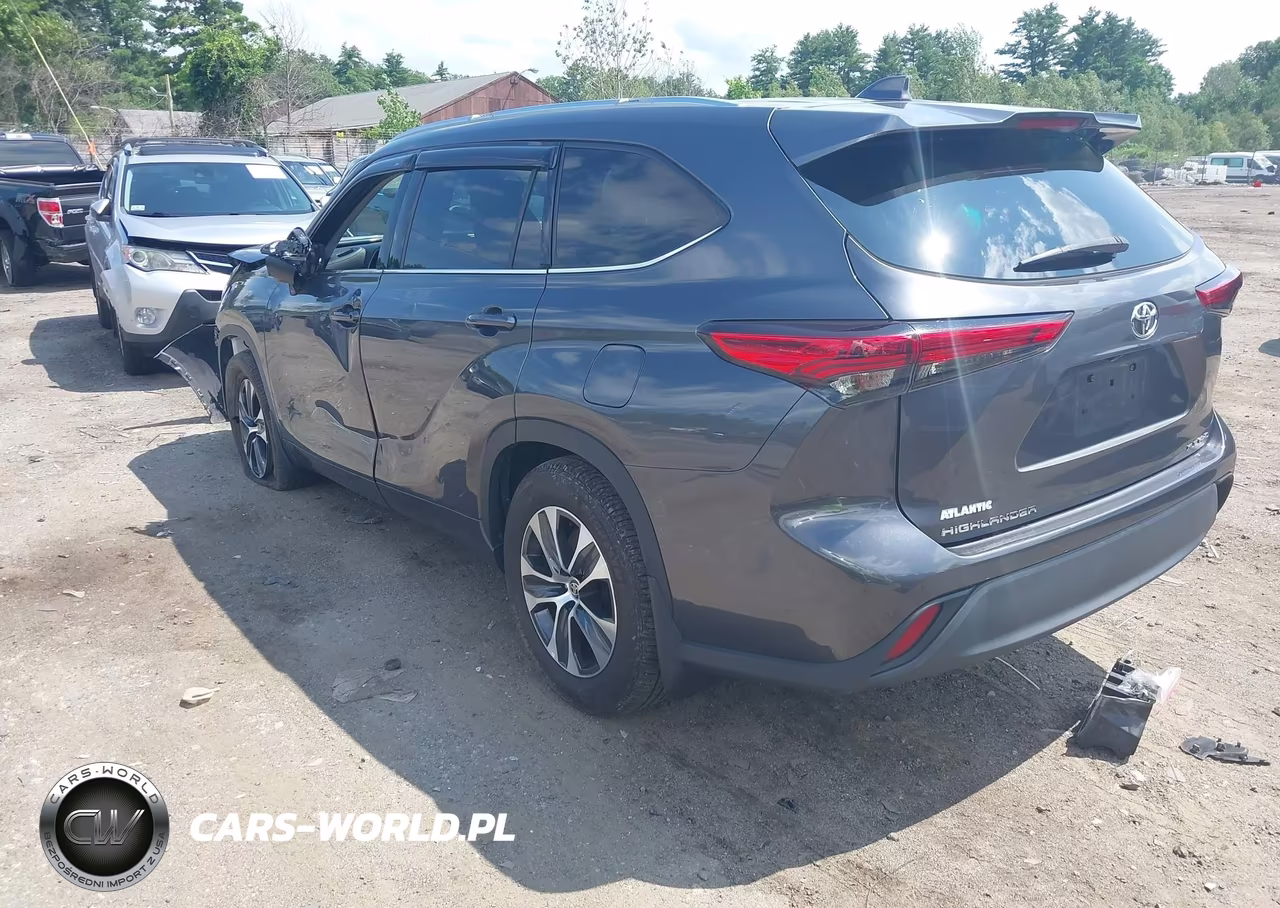 2020 Toyota Highlander Xle VIN:5TDGZRBH4LS512468 - 3