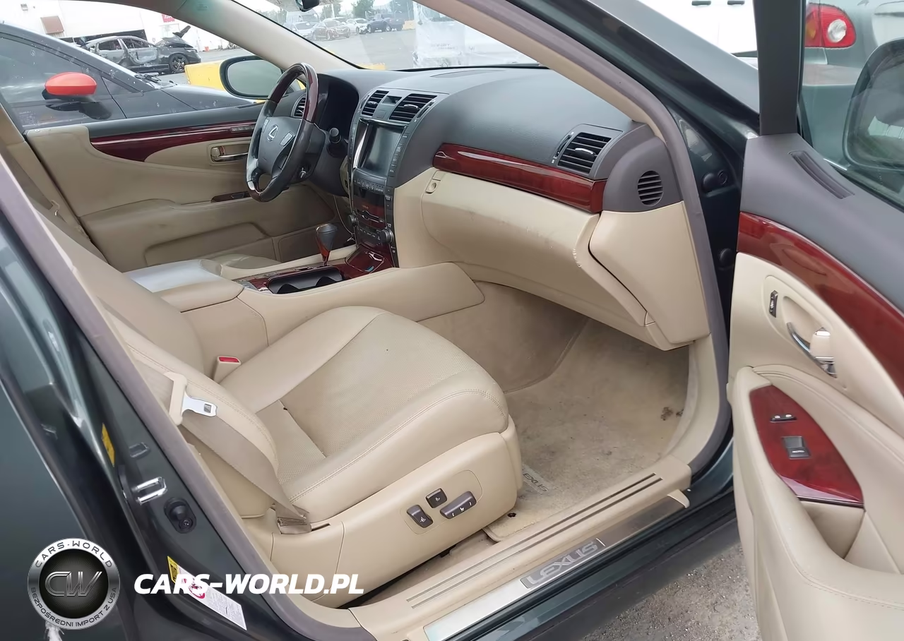2007 Lexus Ls 460 VIN:JTHBL46F175045625 - 5