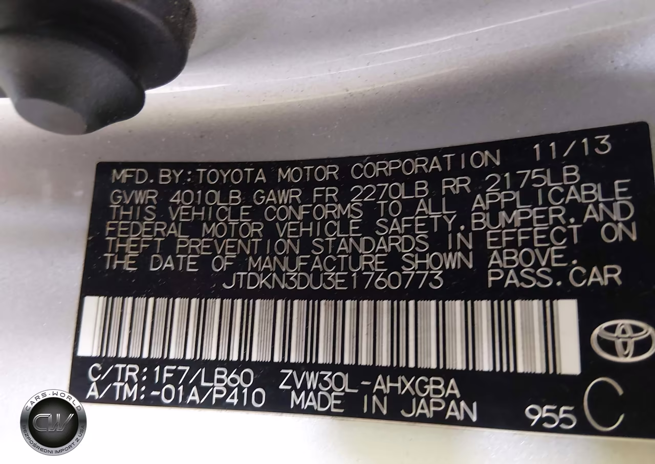 2014 Toyota Prius Four VIN:JTDKN3DU3E1760773 - 9