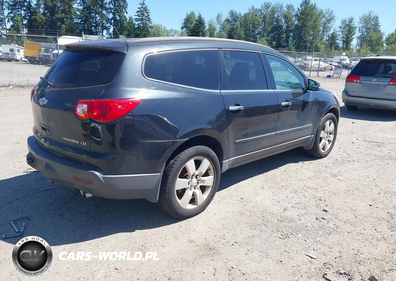 2011 Chevrolet Traverse Ltz VIN:1GNKVLED3BJ281772 - 4