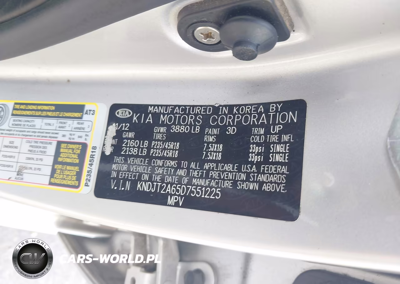 2013 Kia Soul ! VIN:KNDJT2A65D7551225 - 9