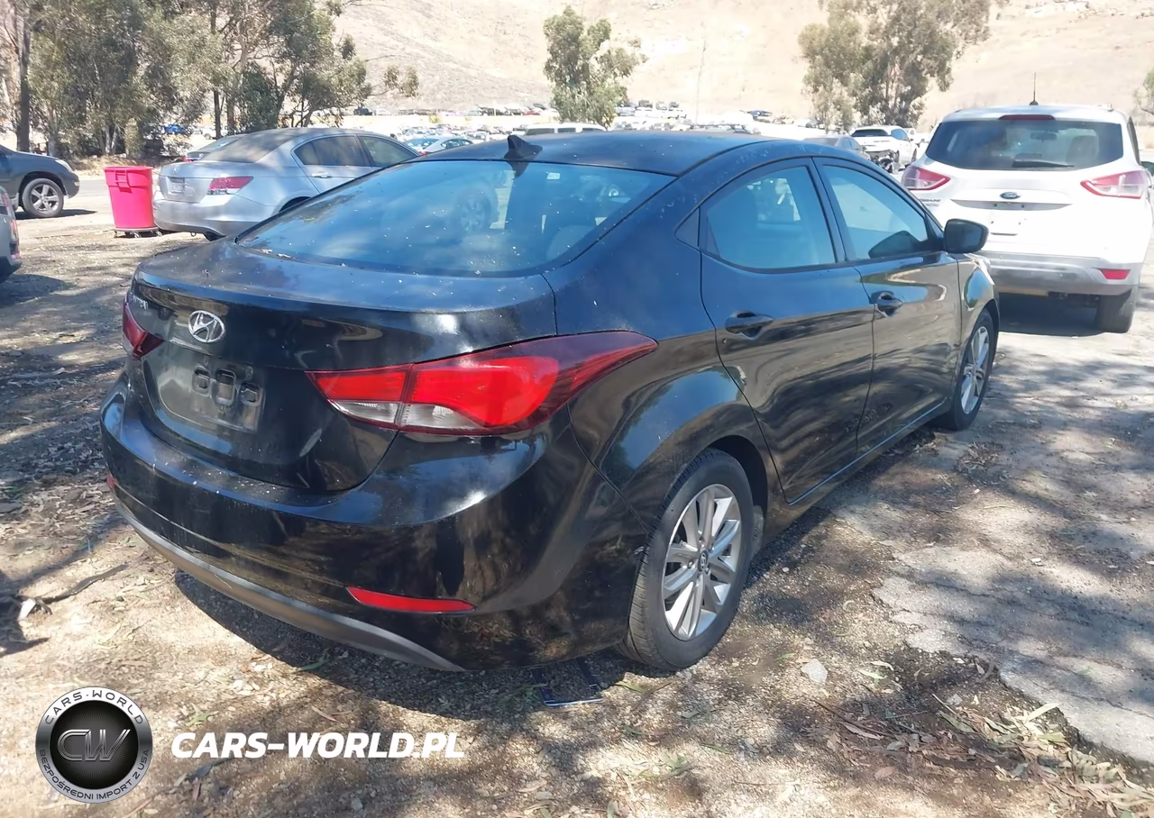 2014 Hyundai Elantra Se VIN:5NPDH4AE8EH531324 - 4