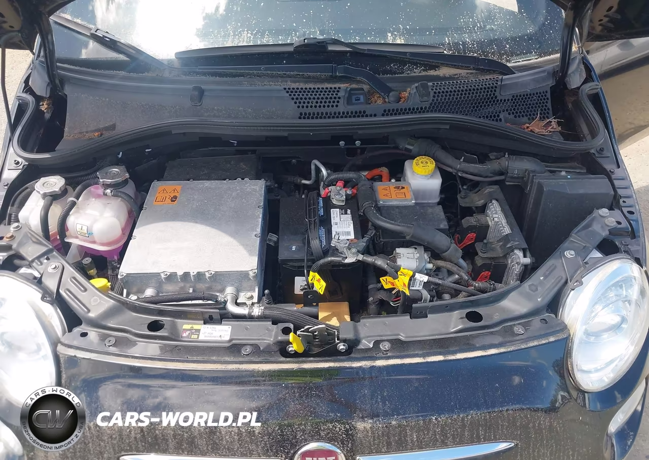 2014 Fiat 500E Battery Electric VIN:3C3CFFGE2ET175901 - 10