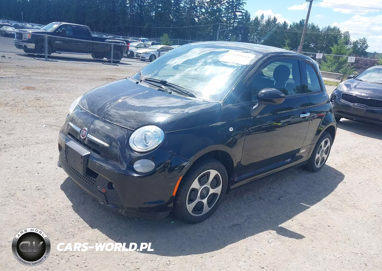 2014 Fiat 500E Battery Electric VIN:3C3CFFGE2ET175901 - 2