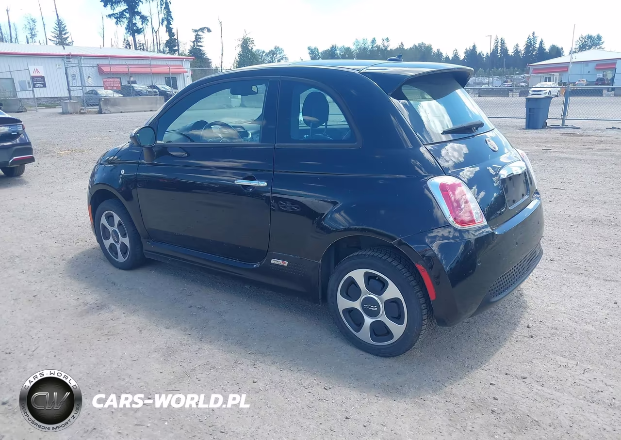2014 Fiat 500E Battery Electric VIN:3C3CFFGE2ET175901 - 3