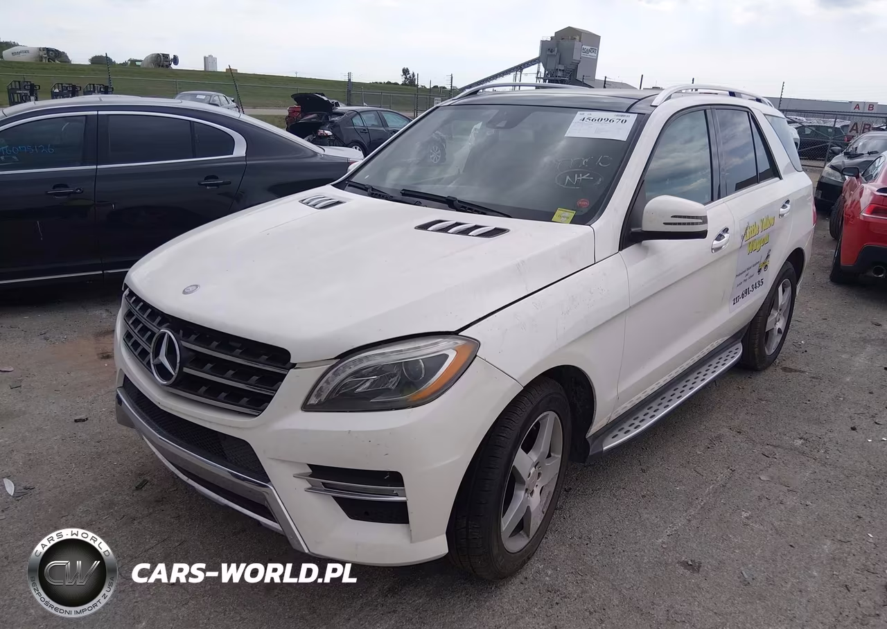 2015 Mercedes-Benz Ml 400 4Matic VIN:4JGDA5GB3FA487700 - 2