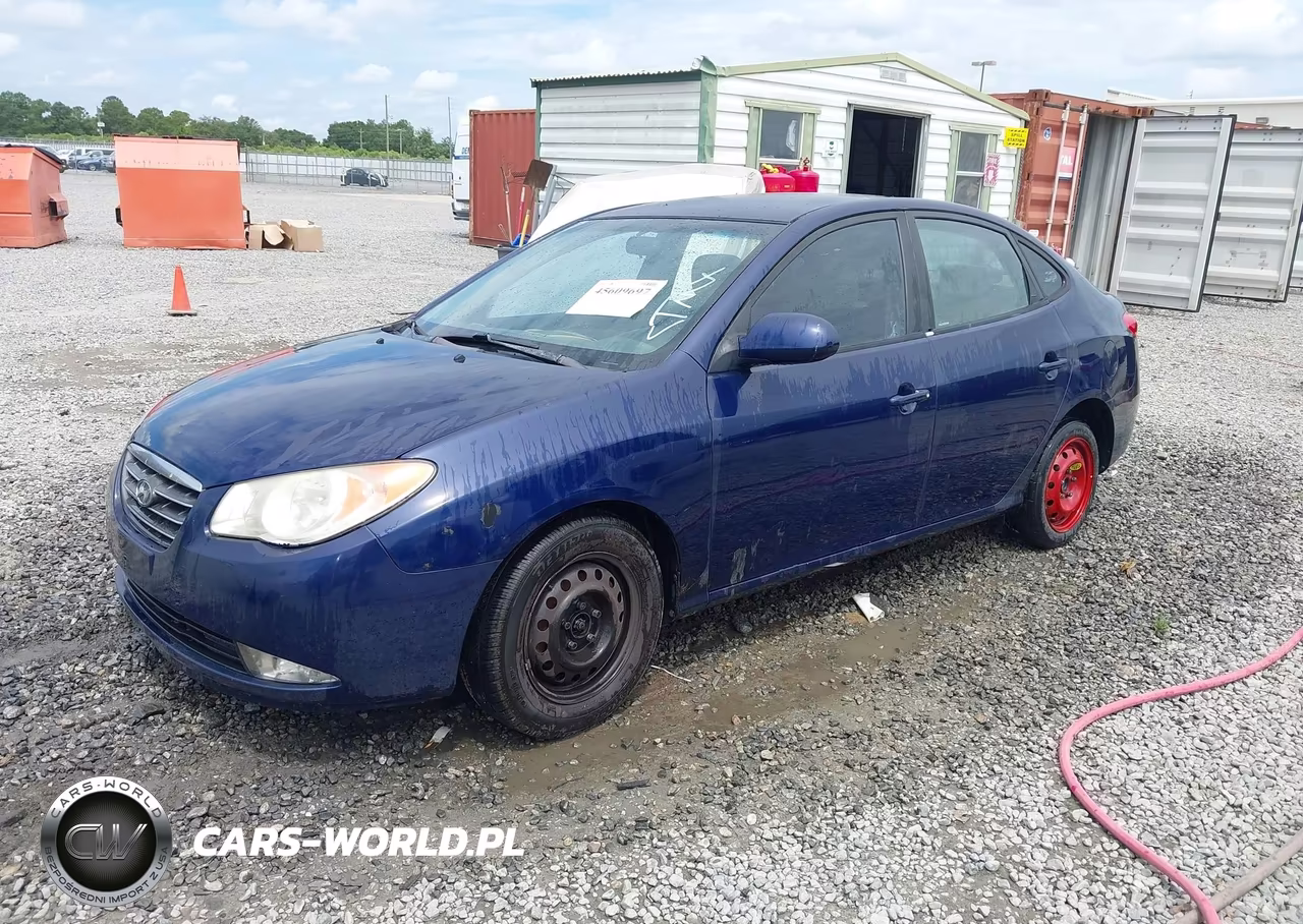 2009 Hyundai Elantra Gls VIN:KMHDU46D29U662560 - 2