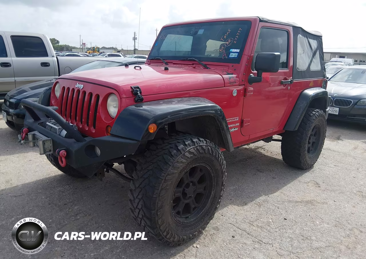 2012 Jeep Wrangler Sport VIN:1C4AJWAG7CL273777 - 2