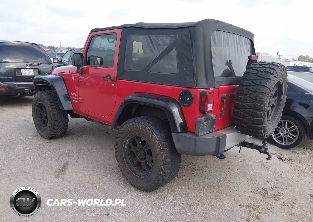 2012 Jeep Wrangler Sport VIN:1C4AJWAG7CL273777 - 3