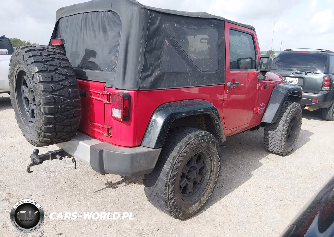 2012 Jeep Wrangler Sport VIN:1C4AJWAG7CL273777 - 4
