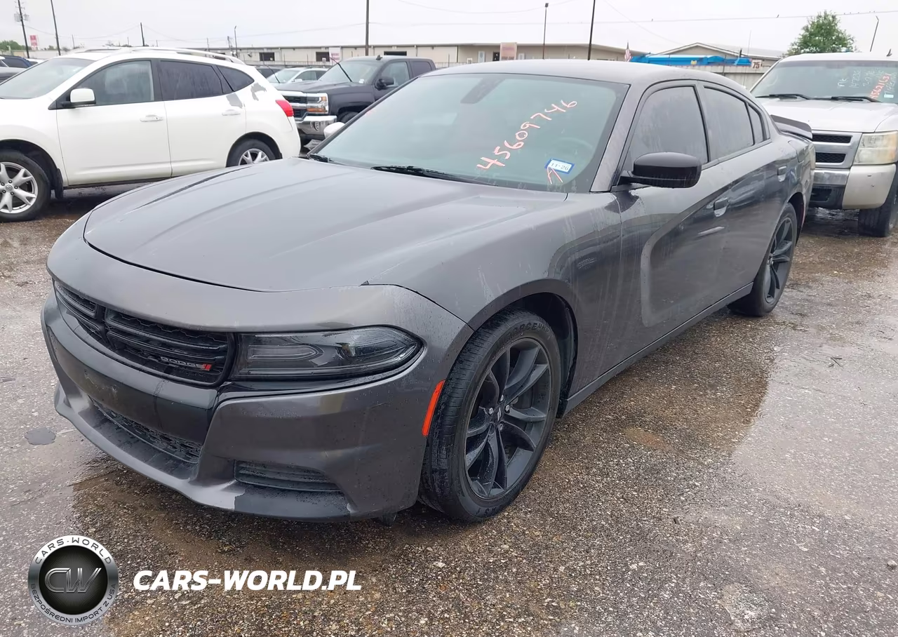 2018 Dodge Charger Sxt Rwd VIN:2C3CDXBG5JH135707 - 2