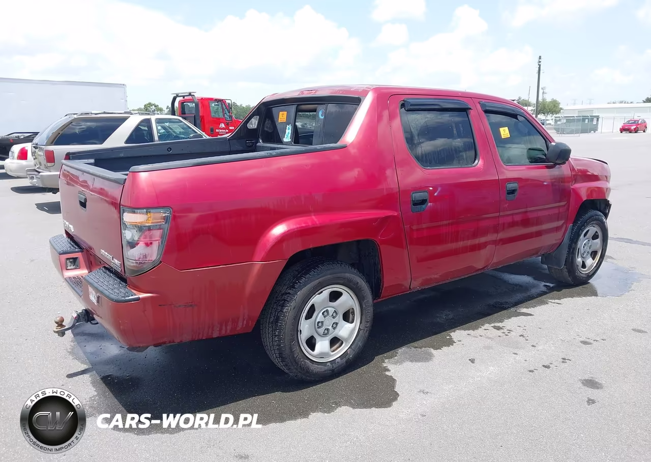 2006 Honda Ridgeline Rt VIN:2HJYK16296H548932 - 4