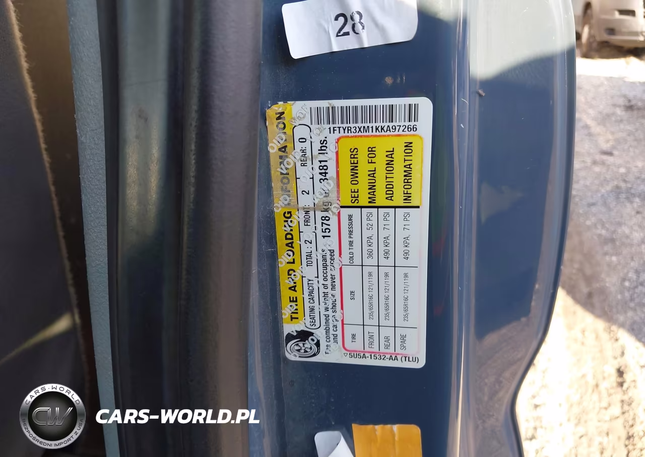 2019 Ford Transit-250 VIN:1FTYR3XM1KKA97266 - 9