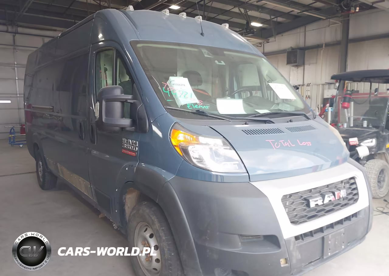 2019 Ram Promaster 3500 Cargo Van High Roof 159 Wb Ext