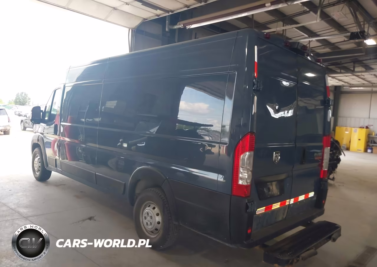 2019 Ram Promaster 3500 Cargo Van High Roof 159 Wb Ext VIN:3C6URVJGXKE555278 - 3