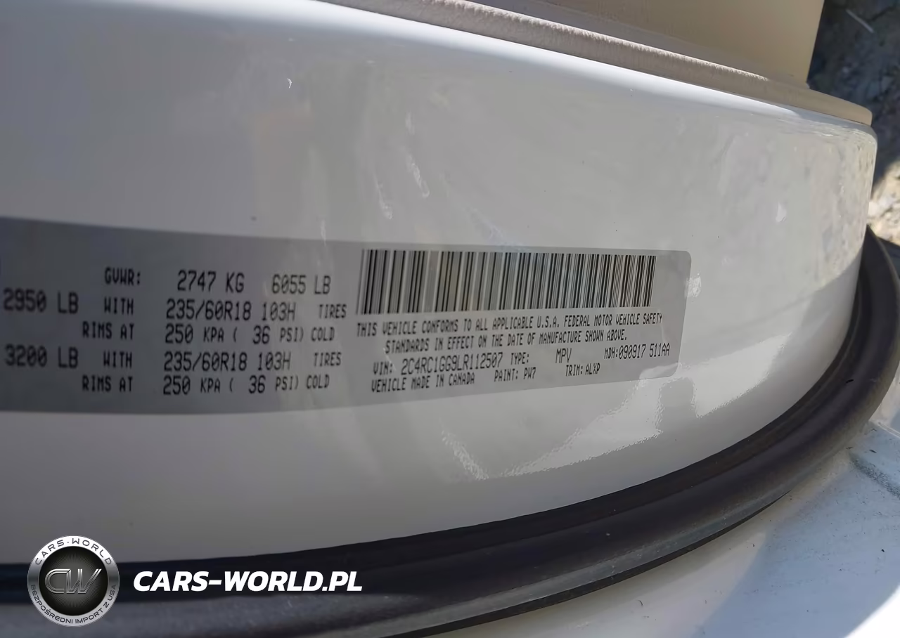 2020 Chrysler Pacifica Limited VIN:2C4RC1GG9LR112507 - 9