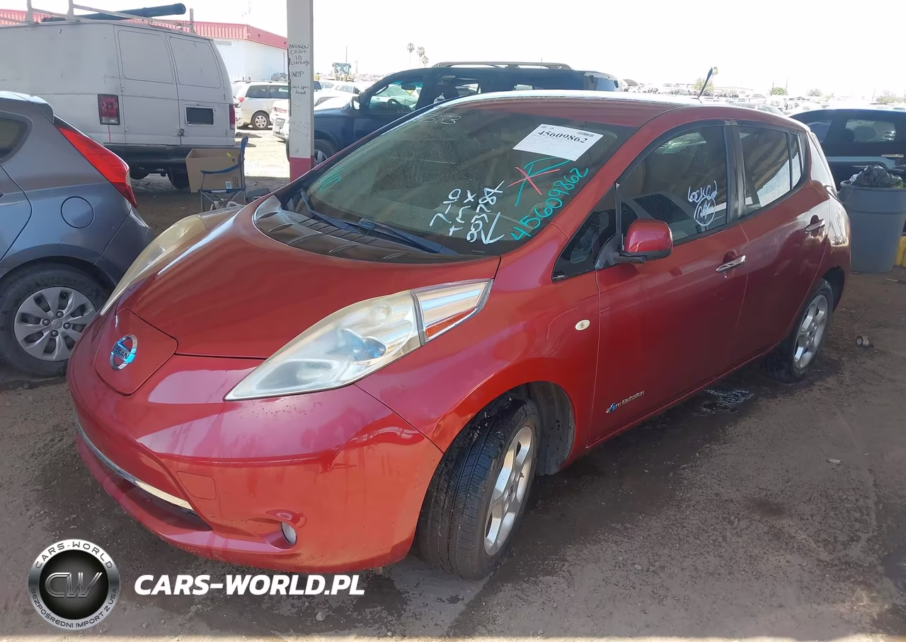 2011 Nissan Leaf Sl VIN:JN1AZ0CP8BT003784 - 2