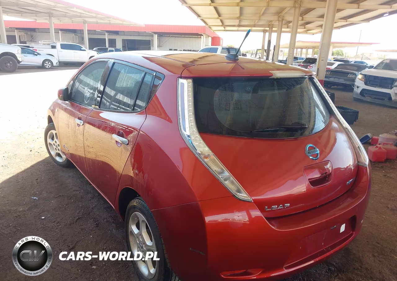 2011 Nissan Leaf Sl VIN:JN1AZ0CP8BT003784 - 3