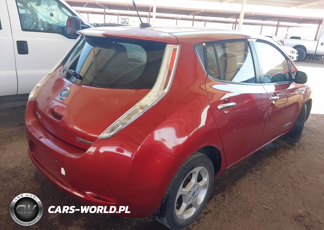 2011 Nissan Leaf Sl VIN:JN1AZ0CP8BT003784 - 4