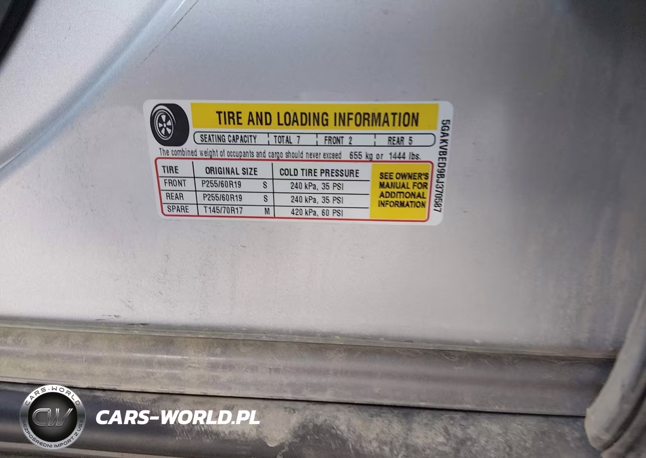 2011 Buick Enclave 1Xl VIN:5GAKVBED9BJ370587 - 9