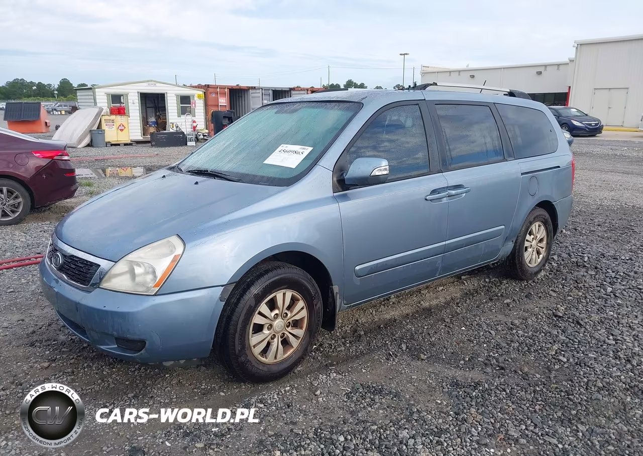 2012 Kia Sedona Lx VIN:KNDMG4C78C6465544 - 2