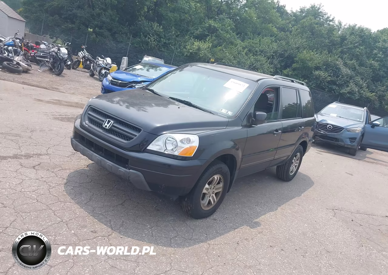 2003 Honda Pilot Ex-L VIN:2HKYF18563H556988 - 2