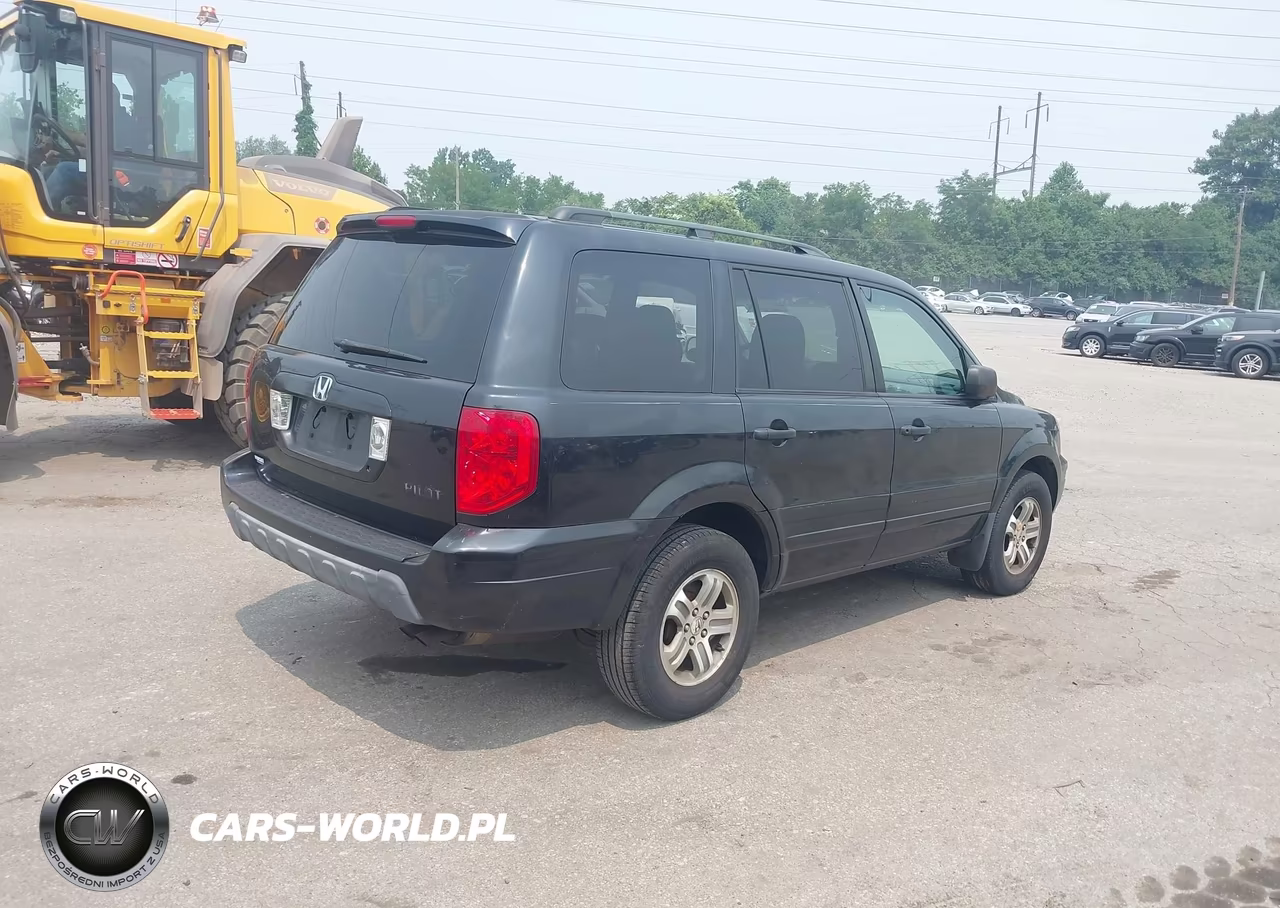2003 Honda Pilot Ex-L VIN:2HKYF18563H556988 - 4