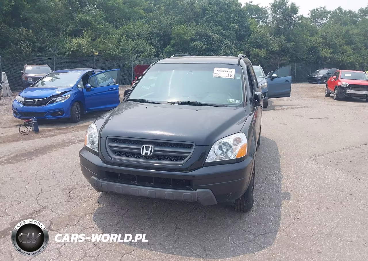 2003 Honda Pilot Ex-L VIN:2HKYF18563H556988 - 6