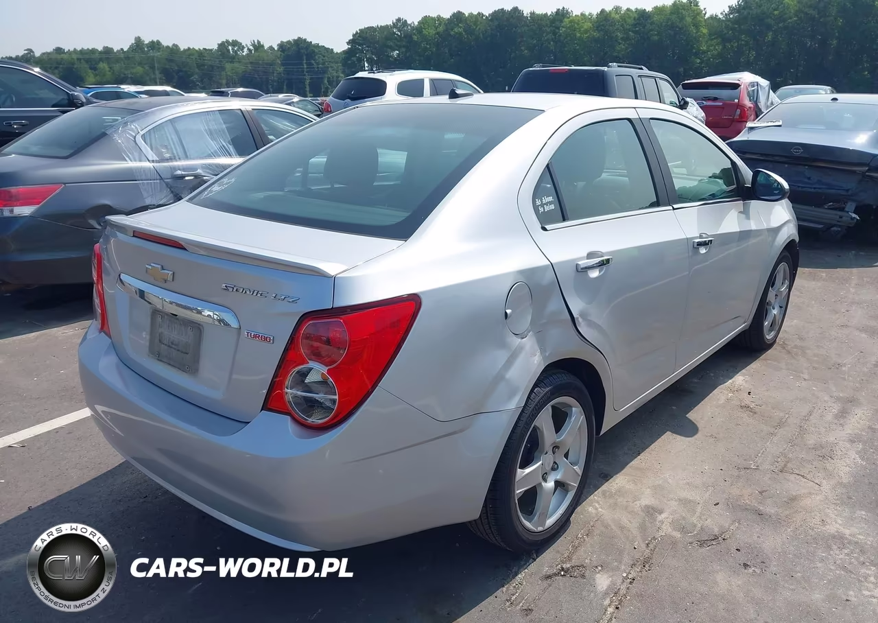 2014 Chevrolet Sonic Ltz Auto VIN:1G1JE5SB3E4193707 - 4