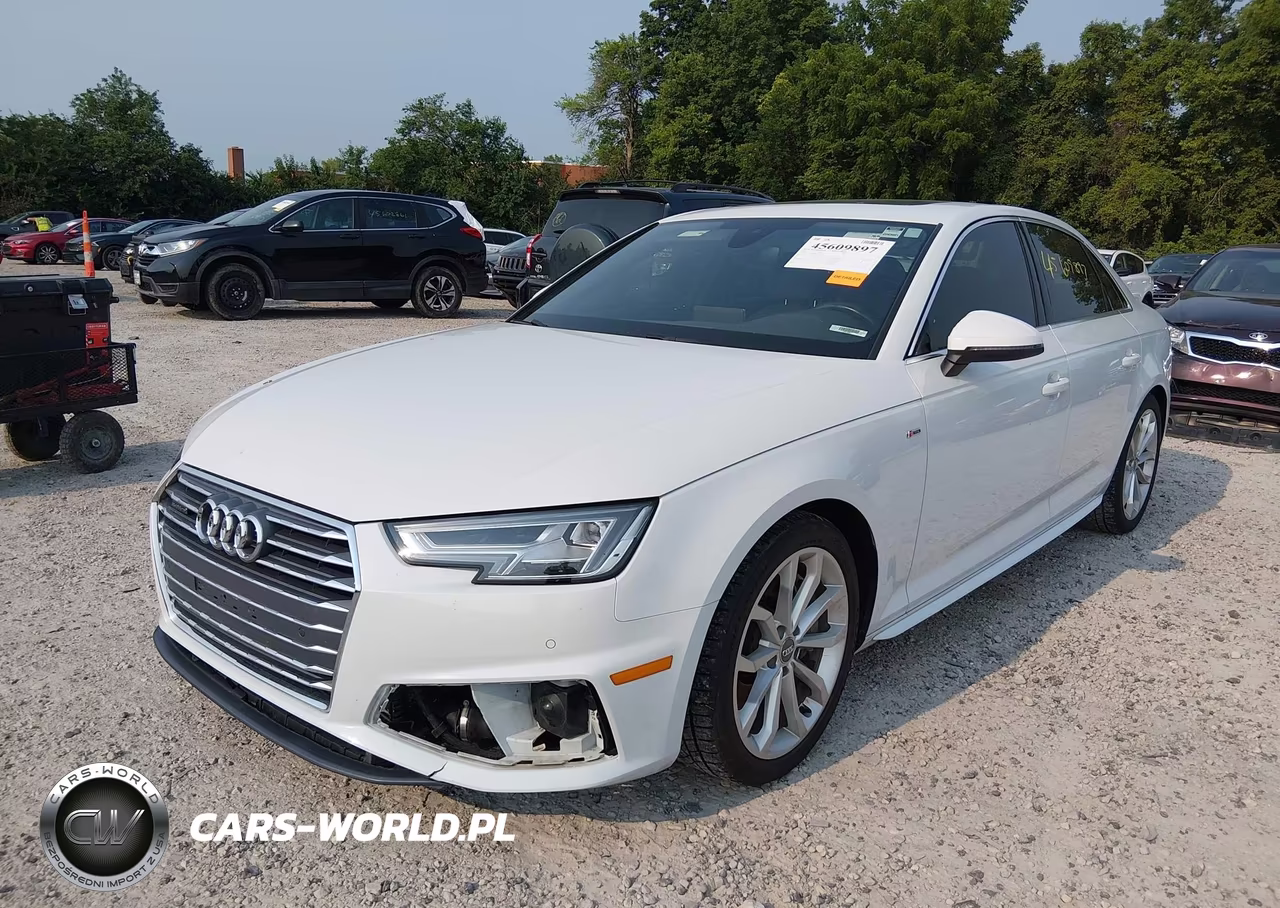 2019 Audi A4 45 Premium VIN:WAUENAF48KA073263 - 2