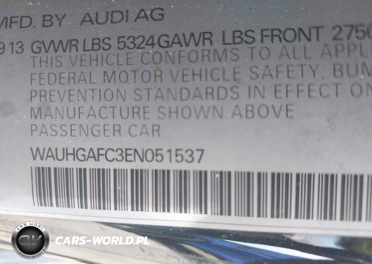 2014 Audi A6 3.0T Premium Plus VIN:WAUHGAFC3EN051537 - 9
