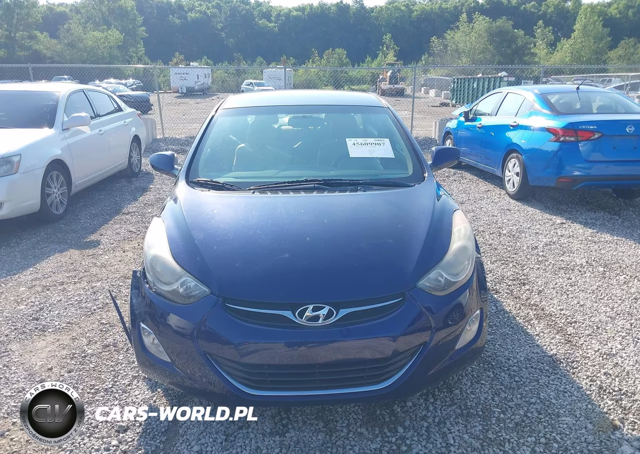 2013 Hyundai Elantra Gls VIN:5NPDH4AE9DH331647 - 12
