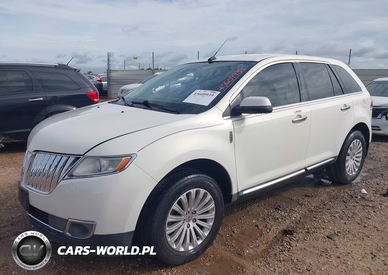 2013 Lincoln Mkx VIN:2LMDJ6JK0DBL28590 - 2