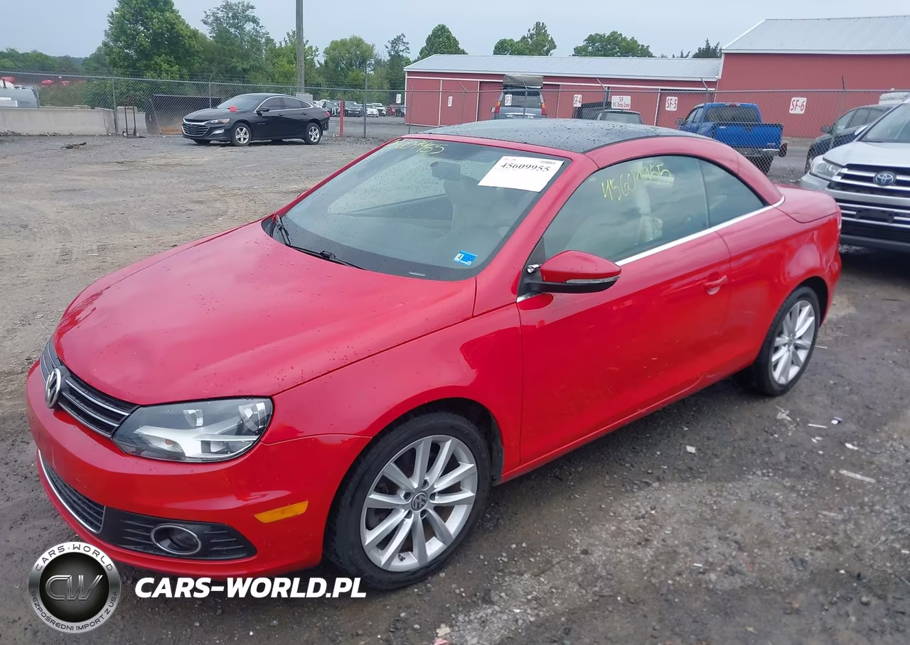 2012 Volkswagen Eos Komfort VIN:WVWBW7AH1CV007423 - 2