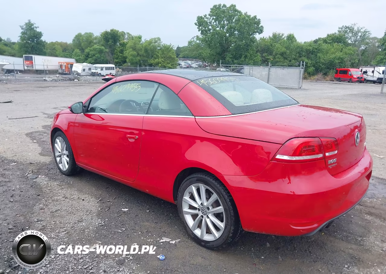 2012 Volkswagen Eos Komfort VIN:WVWBW7AH1CV007423 - 3