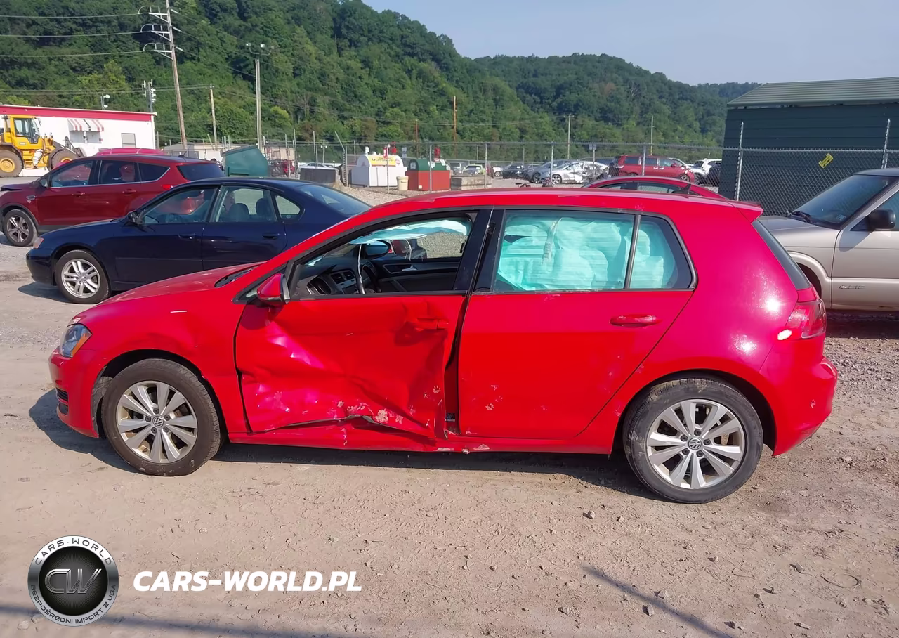 2015 Volkswagen Golf Tdi S 4-Door VIN:3VW2A7AU6FM097028 - 14