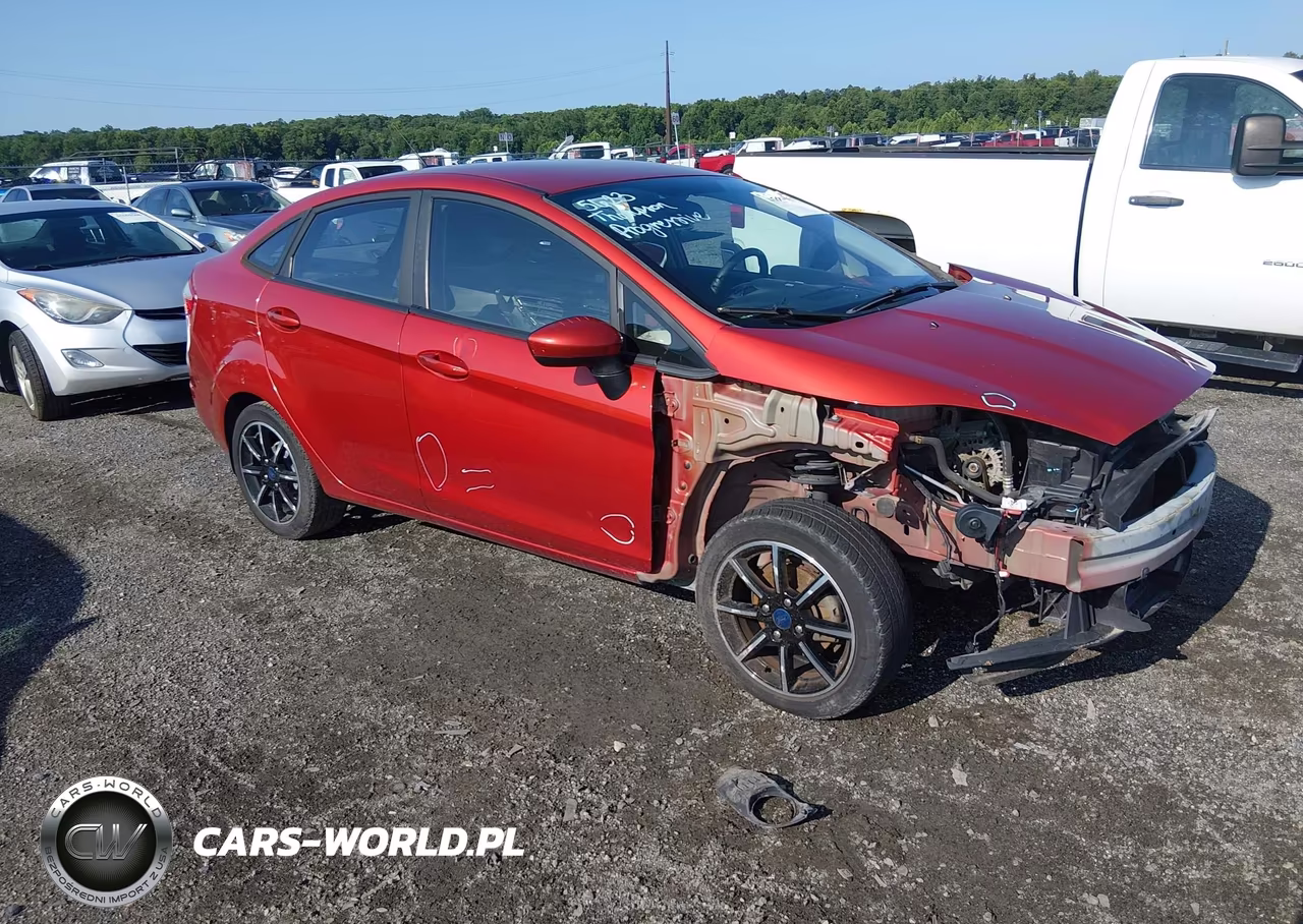 2019 Ford Fiesta Se VIN:3FADP4BJ5KM159158 - 1