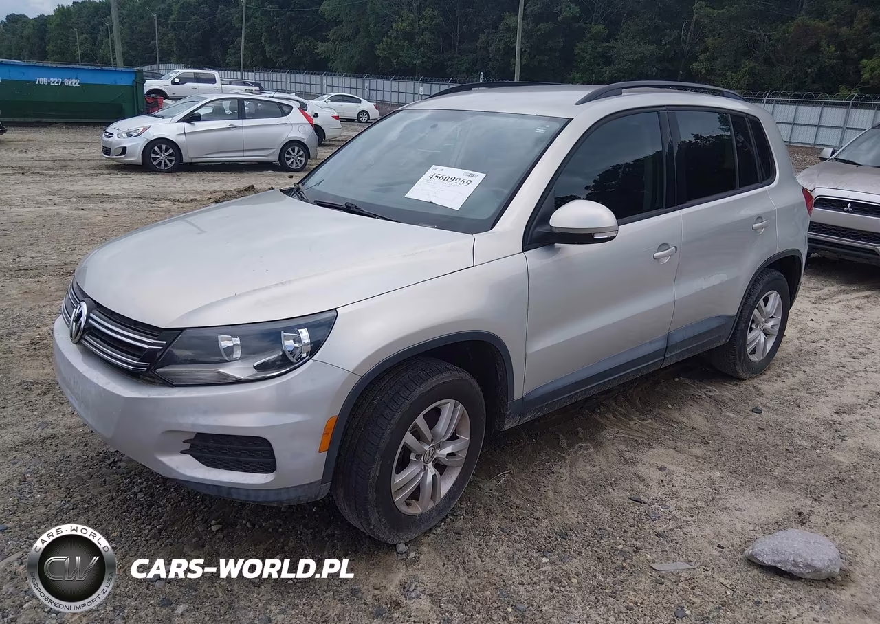 2015 Volkswagen Tiguan S VIN:WVGAV7AX4FW615923 - 2